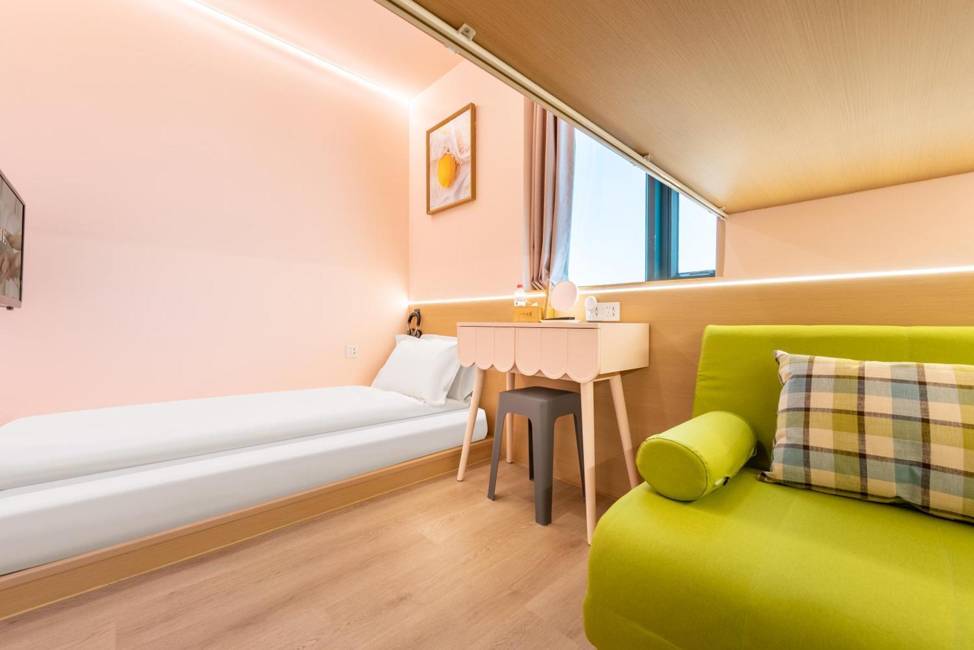 Lemon Hotel - Metro Line 1 Line 7 Changshu Road 200 Meters Shanghai Extérieur photo